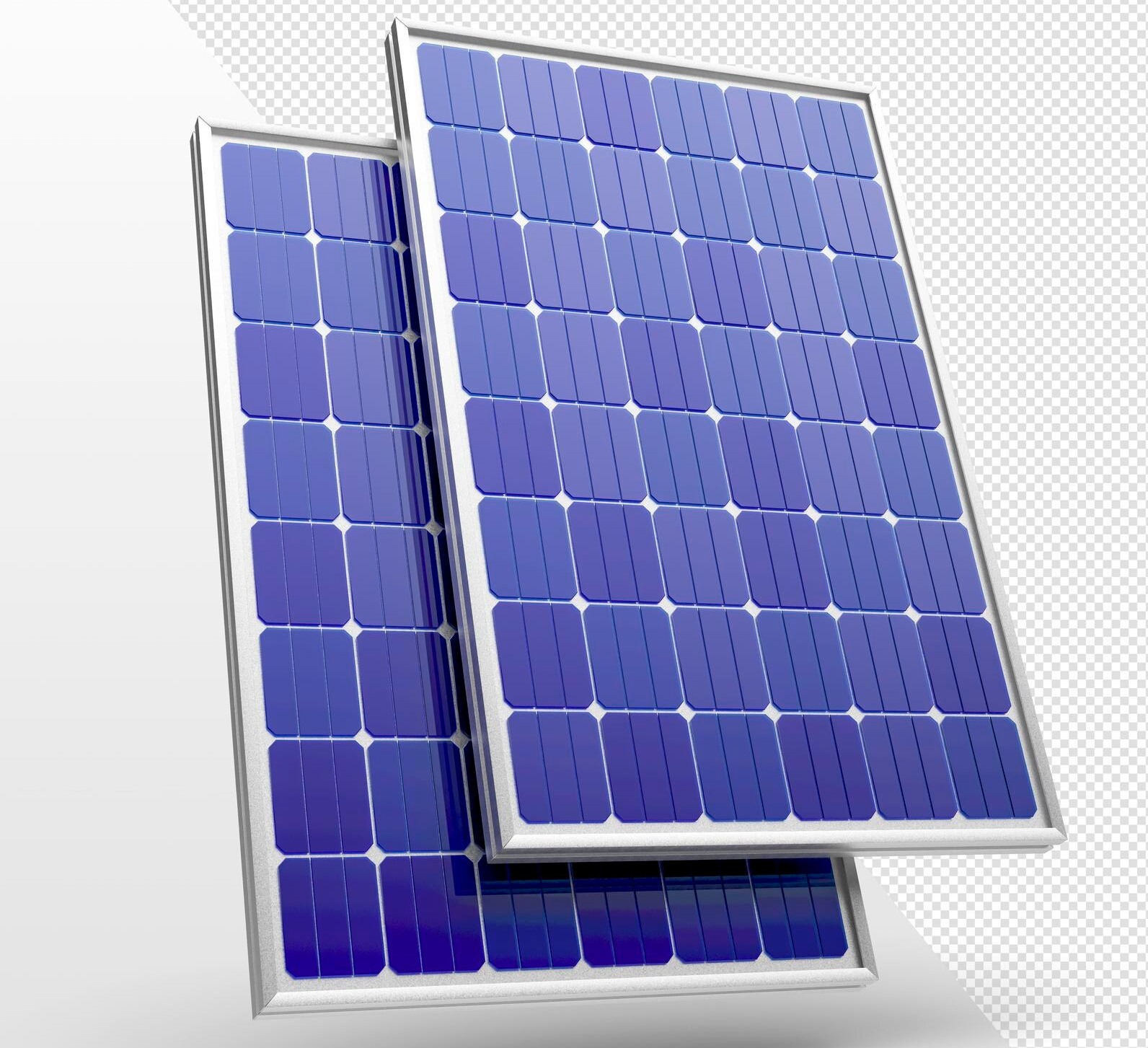Solar module showcased against a white backdrop, symbolizing solar energy advancements in Jaipur, Rajasthan